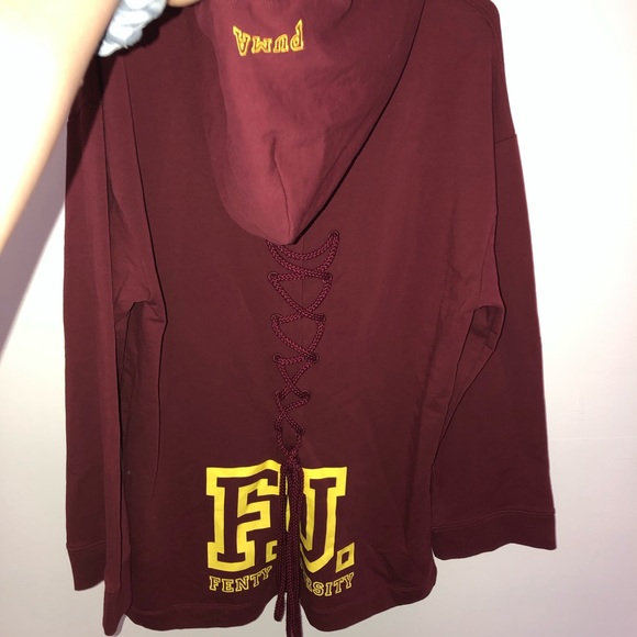 Fenty Puma by Rihanna Fenty University Tie Back Hoodie - Picture 4 of 4